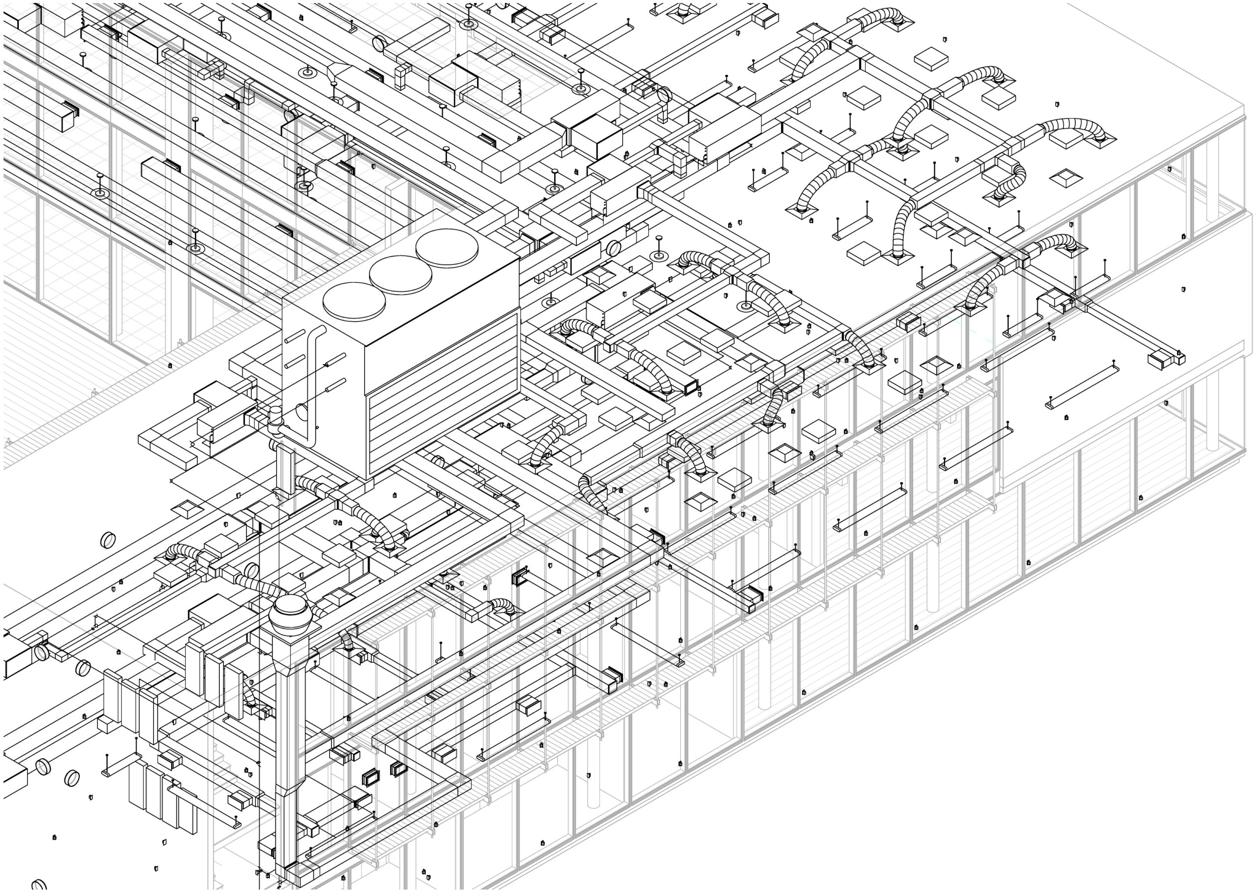 Unisus Green Energy｜Cooling as a Service (CaaS)｜BIM of a system